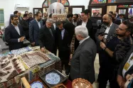 افتتاح بازار هنر شیراز با حضور وزیر میراث و استاندار فارس