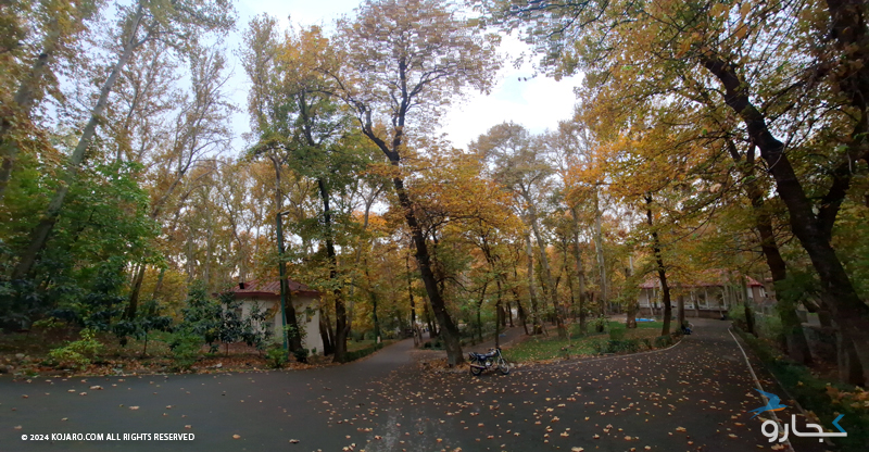 پاییز در کاخ سعدآباد