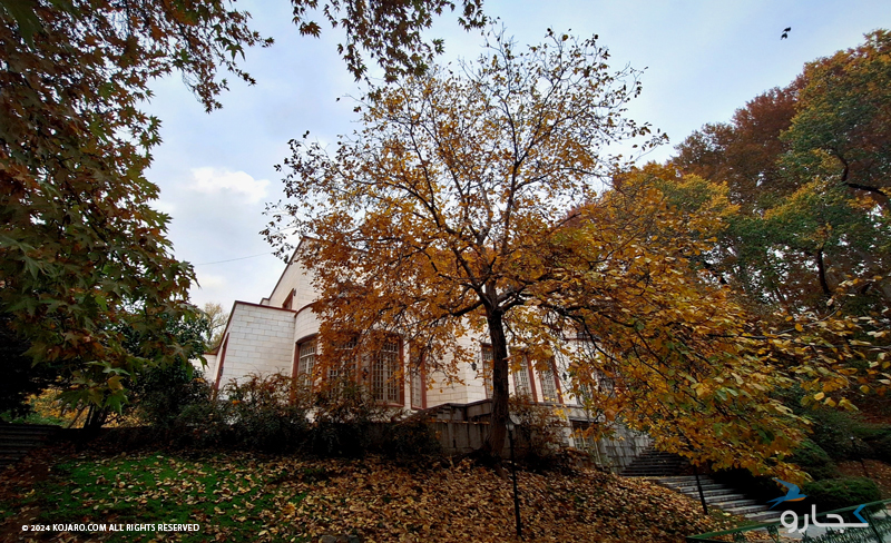 پاییز در کاخ سعدآباد