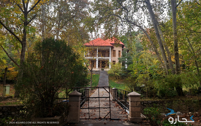 پاییز در کاخ سعدآباد