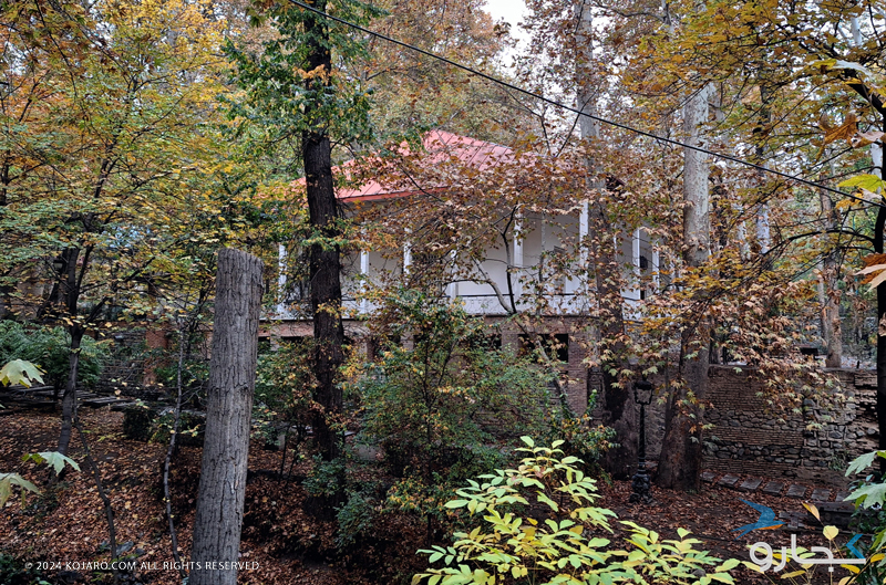 پاییز در کاخ سعدآباد