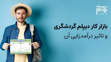 بازار کار دیپلم گردشگری و تاثیر درآمدزایی آن