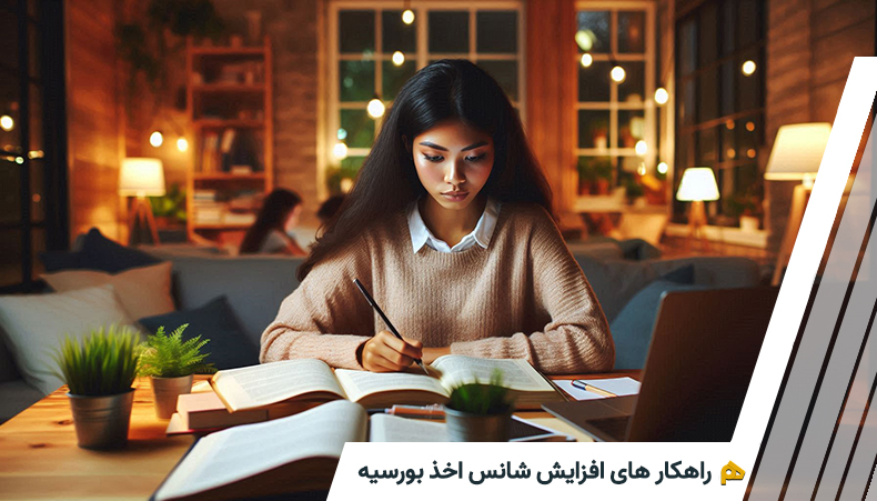 افزایش شانس اخذ بورسیه تحصیلی