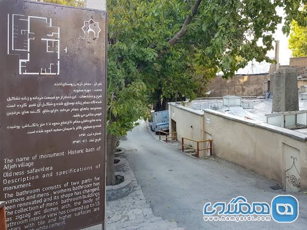 سفر یک روزه از تهران به روستای افجه: طبیعت بهاری حمام تاریخی افجه