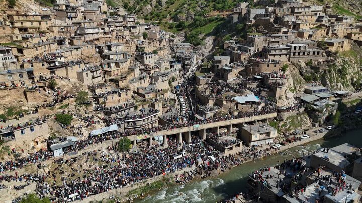 طنین رویداد «هزار دف» در پالنگان پیچید