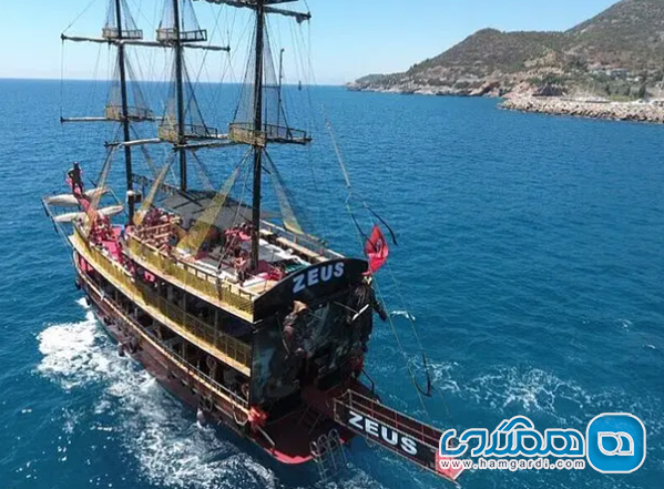 تور قایق دزدان دریایی