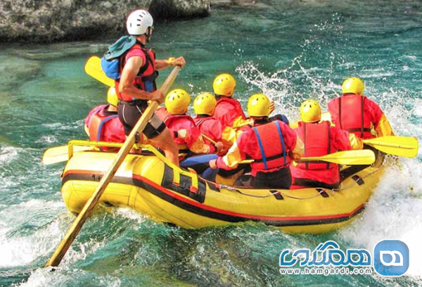 رفتینگ در آب های خروشان