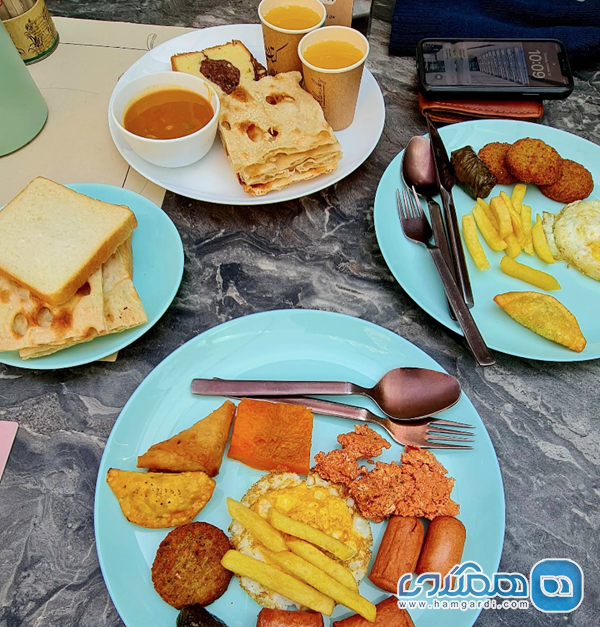 منوی جامع صبحانه