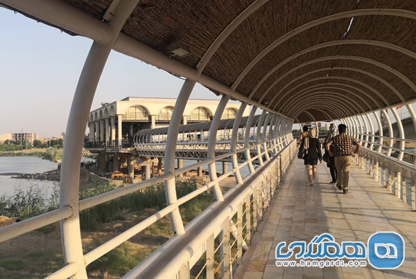 جزیره ای رویایی در رودخانه کارون و قلب کیانپارس