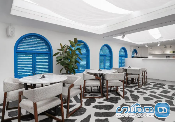 کافه رستوران اینترنی (Interni Cafe): تجربه ای از معماری مدیترانه ای