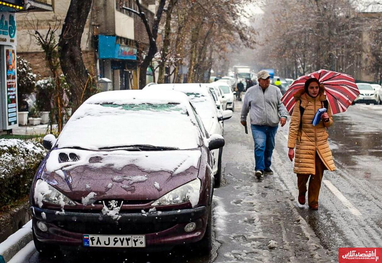 زمان آغاز بارش برف و باران در هر استان کشور / سرمای شبانه ‌منفی ۱۴ درجه در راه است