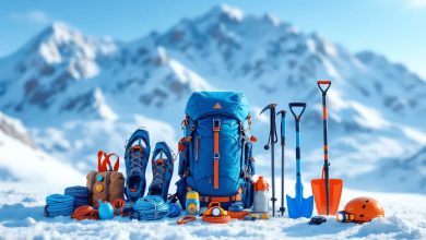 چک لیست وسایل ضروری برای کوهنوردی در زمستان