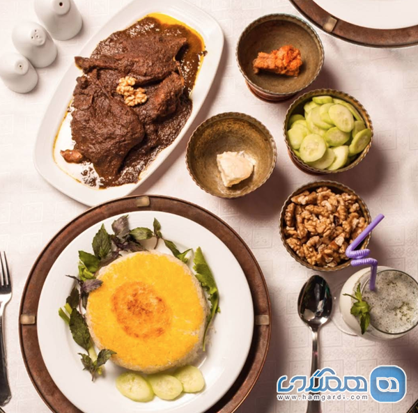 منوی دریایی و غذاهای محلی