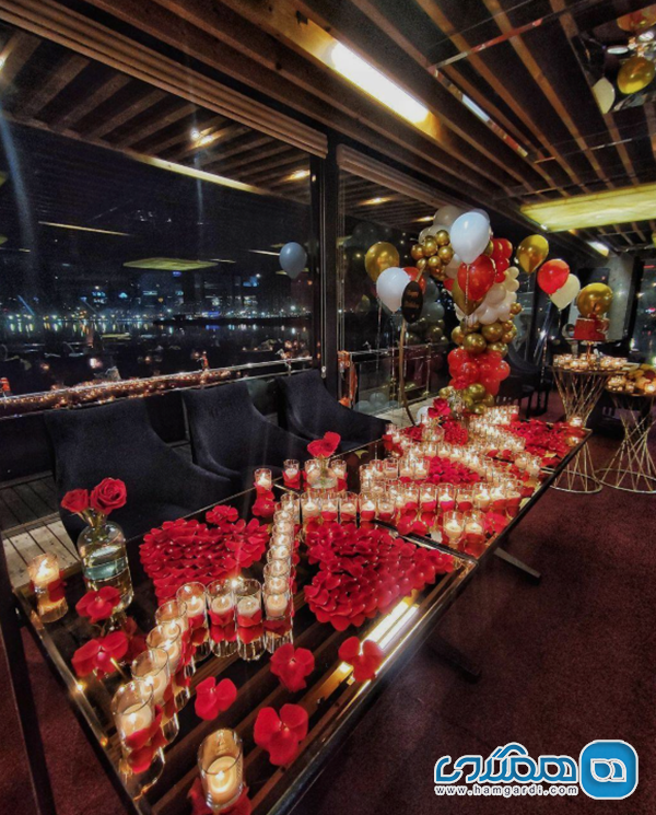 کشتی رستوران رویال لانژ؛ شکوه شناور در دریاچه چیتگر