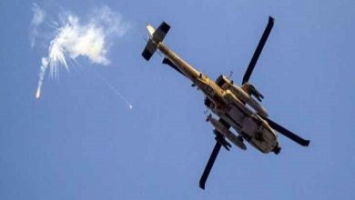 ساقط شدن یک بالگرد اسرائیلی توسط حزب الله لبنان