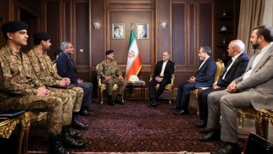 دیدار فرمانده ارتش پاکستان با رئیس جمهور