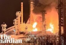 آتش‌سوزی در بزرگترین پالایشگاه استرالیا/ تولید بنزین مختل شد