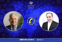 رایزنی تلفنی وزیران خارجه ایران و ایتالیا با موضوع آتش‌بس