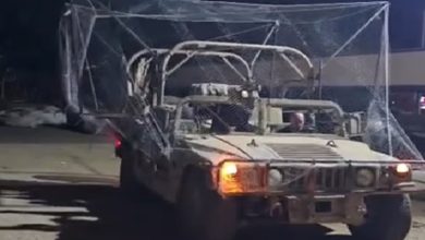 ابتکار عجیب ارتش اسرائیل/ پشه‌بند برای خودروهای زرهی + فیلم