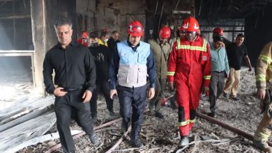 پایان عملیات امداد و نجات و اطفای حریق مجتمع تجاری ارغوان اندیشه