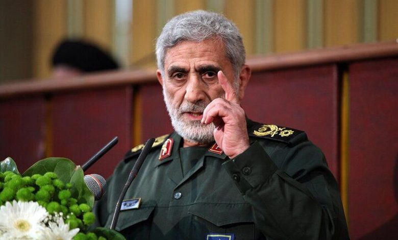 فرمانده نیروی قدس سپاه پیام جدید صادر کرد فرمانده نیروی قدس سپاه پیام جدید صادر کرد
