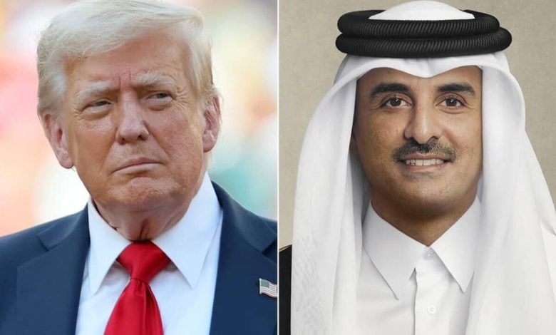 جزییات گفتگوی تلفنی امیر قطر و ترامپ فاش شد جزییات گفتگوی تلفنی امیر قطر و ترامپ فاش شد