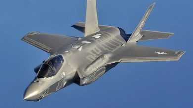 لحظه رهگیری جنگنده F35 توسط پدافند سپاه + فیلم