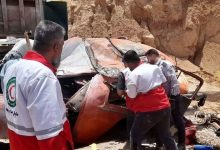 انفجار پژو ۴۰۵ پس از سقوط مرگبار به دره / آمار فوتی‌ها و مصدومان