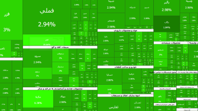 عملکرد نیمه بازار سهام امروز شنبه ۹ خرداد ۱۴۰۵؛ حتی یک نماد هم منفی نیست