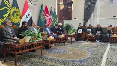 استقبال سفیر ایران در عراق از خانواده شهدای میناب