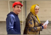 واکنش بامزه عمو پورنگ به شوخی گوهر خیراندیش +فیلم