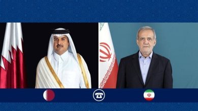 رایزنی تهران و دوحه درباره تحولات منطقه / تقدیر رئیس‌جمهور از نقش قطر در روند دیپلماسی