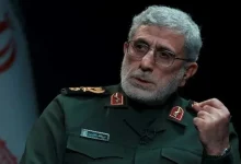 پیام سردار قاآنی درباره غزه