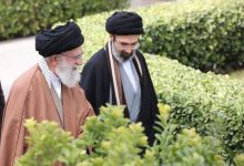 تصویری متفاوت از آیت‌الله سیدمجتبی خامنه‌ای و رهبر شهید در لبنان