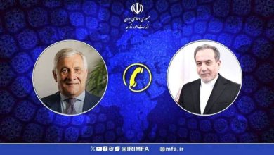 جزئیات گفتگوی تلفنی وزرای امور خارجه ایران و ایتالیا