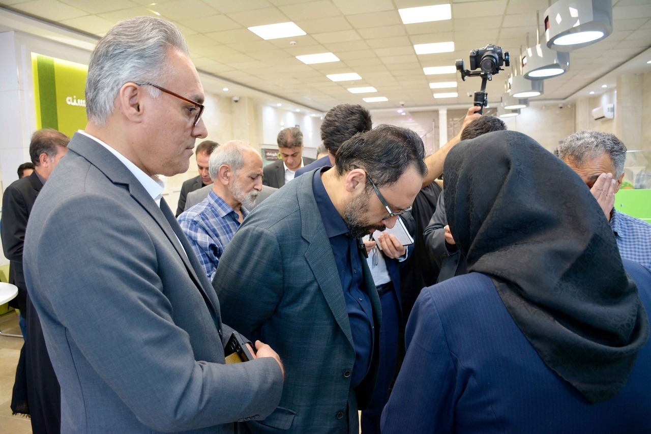 بازدید عضو هیأت‌مدیره بانک مهر ایران از شعب استان البرز
