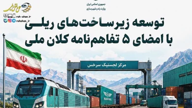 امضای ۵ تفاهم نامه توسعه حمل و نقل ریلی با بخش خصوصی امضای ۵ تفاهم نامه توسعه حمل و نقل ریلی با بخش خصوصی