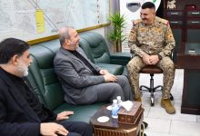 دیدار سفیر ایران در عراق، با فرمانده عملیات کربلای معلی