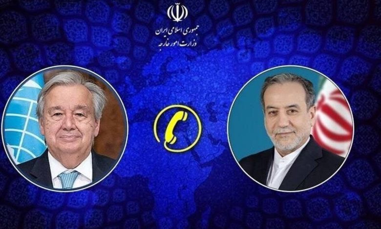 جزئیات تماس تلفنی دبیرکل سازمان ملل متحد با وزیر امور خارجه کشورمان جزئیات تماس تلفنی دبیرکل سازمان ملل متحد با وزیر امور خارجه کشورمان