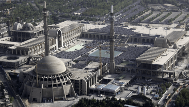 خیابان‌های اطراف مصلی قفل شد/ افزایش ترافیک پیش از آغاز مراسم+ نقشه