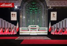 پیکر رهبر شهید از مصلی تهران خارج شد + فیلم
