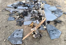 انهدام پهپاد آمریکایی الگوبرداری‌شده از پهپاد ایرانی شاهد در آسمان فارس