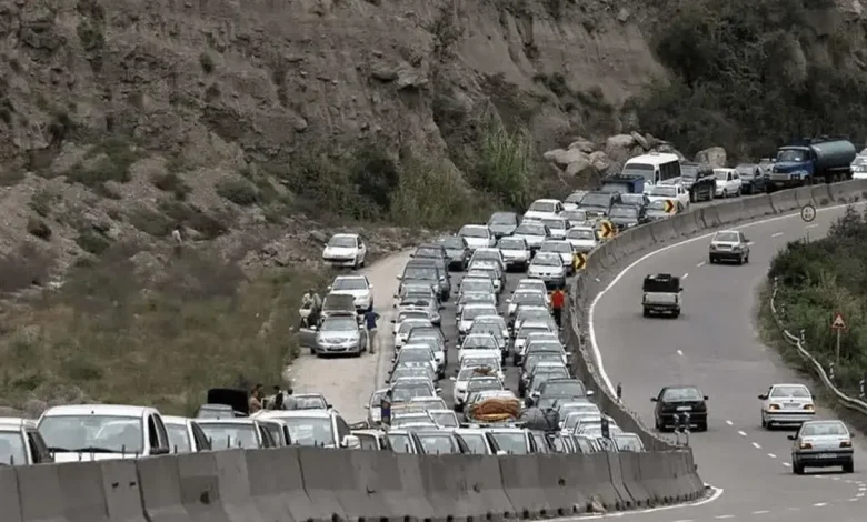 هشدار پلیس راه به رانندگان / تردد در این جاده محدود میشود هشدار پلیس راه به رانندگان / تردد در این جاده محدود میشود