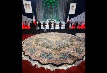 جزئیاتی از فرشِ وداع در تشییع رهبر شهید + ویدئو