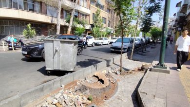 زخم تازه بر پیکر خیابان‌های تاریخی ولیعصر و فلسطین
