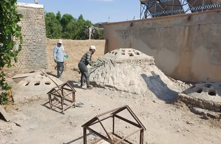 مرمت حمام تاریخی خانخودی شاهرود آغاز شد مرمت حمام تاریخی خانخودی شاهرود آغاز شد