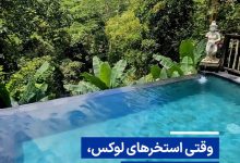 ویدیو/ وقتی استخرهای لوکس، شالیزارهای بالی را خشک می‌کنند