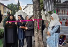 افتتاح نمایشگاه صنایع دستی بانوان در بندرانزلی