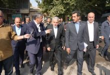 بازدید وزیر میراث‌فرهنگی از مجموعه پروژه‌های در دست اقدام فلک‌الافلاک