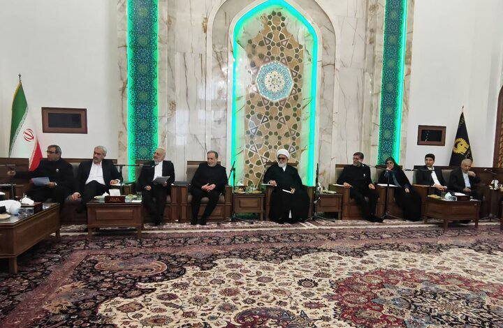 تصویب ۹ طرح تسهیل سفر زائران خارجی به مشهد در کارگروه امام رضا به ریاست عراقچی تصویب ۹ طرح تسهیل سفر زائران خارجی به مشهد در کارگروه امام رضا به ریاست عراقچی
